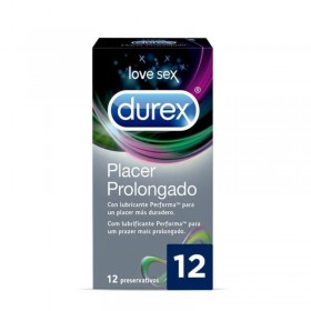 DUREX Preservativos Placer Prolongado 12u