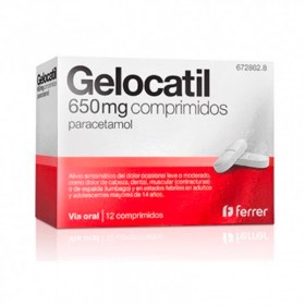 GELOCATIL 650 mg 12...