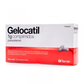 GELOCATIL 1g 10 Comprimidos