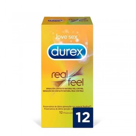 DUREX Preservativos Real Feel 12 Un.