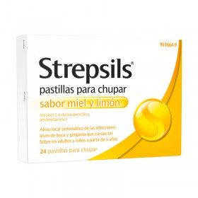 STREPSILS® Miel Limón 24...