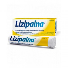 LIZIPAINA® Comprimidos Para Chupar 20 Unidades