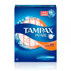 TAMPAX Tampones Pearl Super Plus 18un